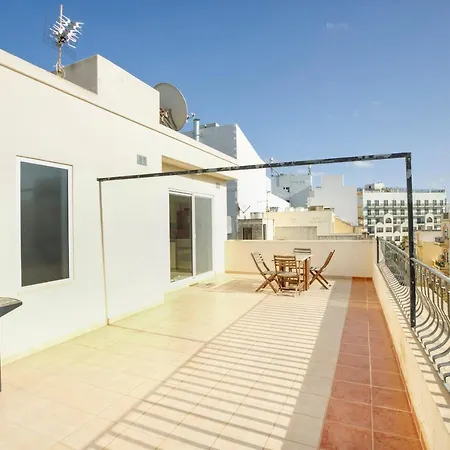 Penthouse In St Pauls-hosted By Sweetstay Lägenhet St. Paul's Bay